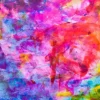 Colourful Abstract Oil Painting