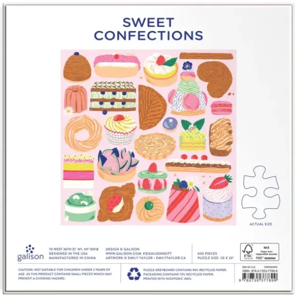 Confiseries Sucrées - Puzzle 500 Pièces