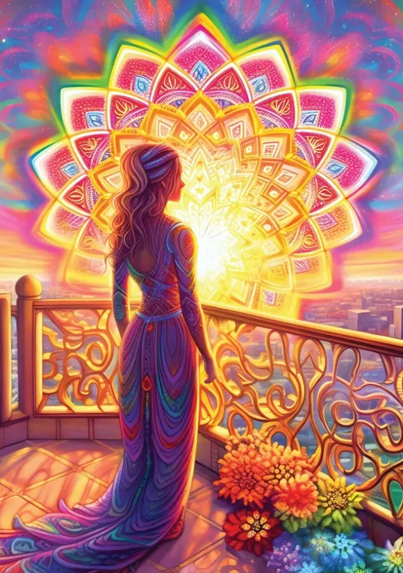 Coucher de Soleil Divin