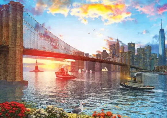 Coucher de Soleil à New York