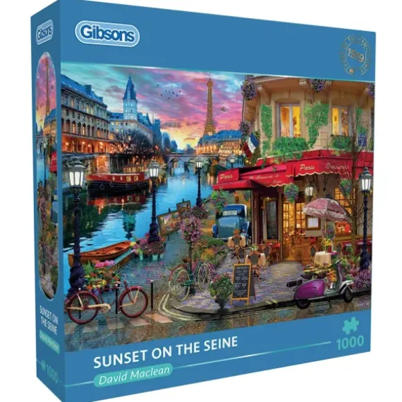 Coucher de Soleil sur la Seine