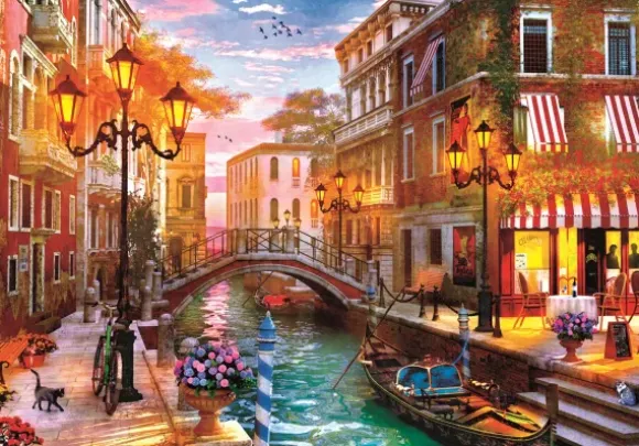 Coucher De Soleil Sur Venise