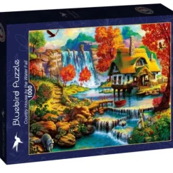 Country House by the Water Fall