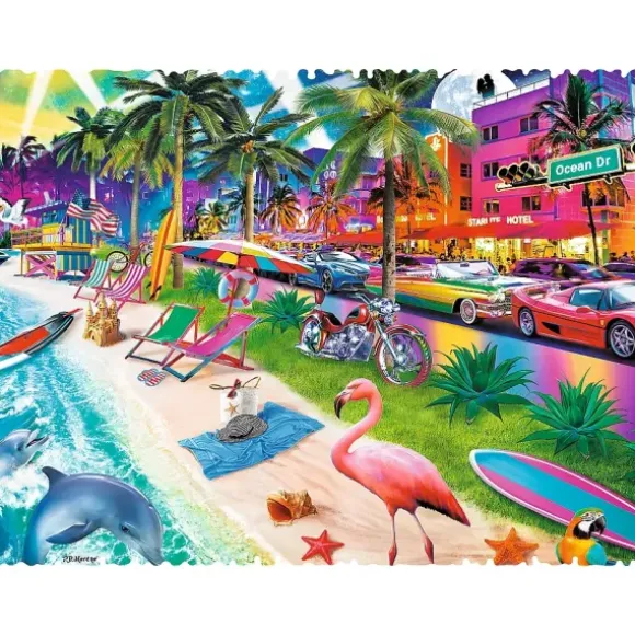 Crazy Shapes - Plage de Miami
