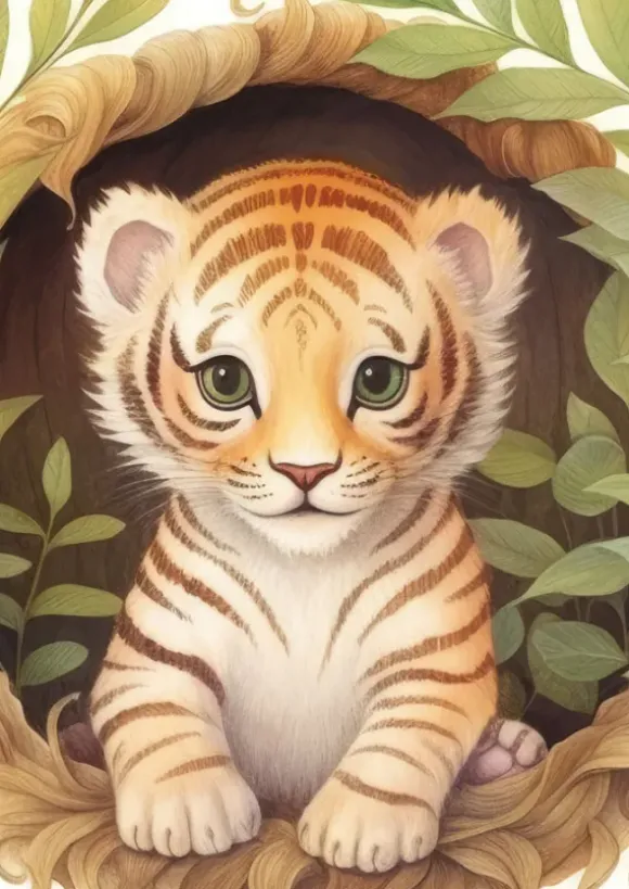 Cute Tiger