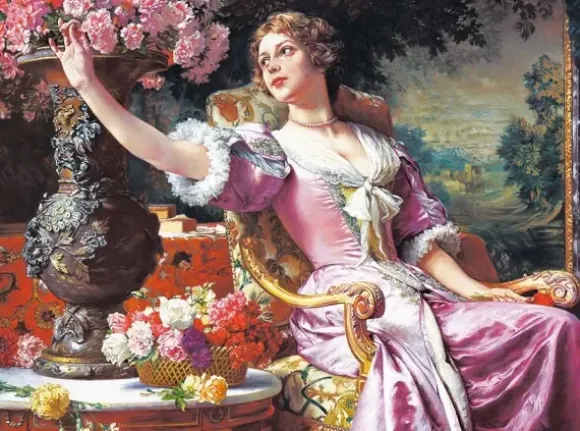 Czachorski : La Femme à la Robe Pourpre