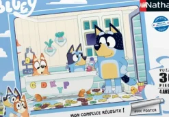 Dans le Bain avec Bluey