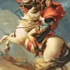 David Jacques-Louis - Bonaparte Franchissant le Grand-Saint-Bernard