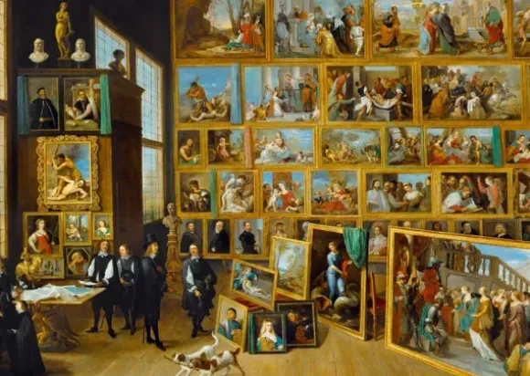 David Teniers the Younger - The Art Collection of Archduke Leopold Wilhelm in Brussels, 1652