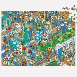 Découverte de la Ville de New York Puzzle de 1000 Pièces - à Chercher et à Trouver