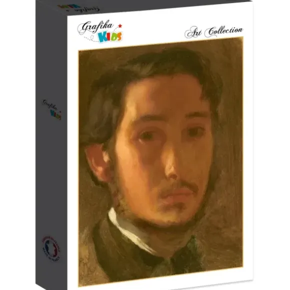 Degas Edgar - Edgar Degas : Autoportrait avec Col Blanc, 1857