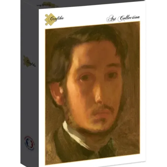 Degas Edgar - Edgar Degas : Autoportrait avec Col Blanc, 1857