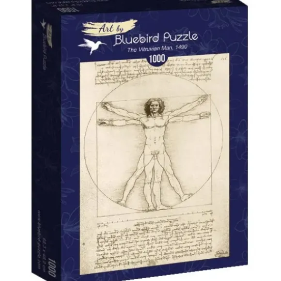 De Vinci Léonard - Leonard De Vinci - The Vitruvian Man, 1490