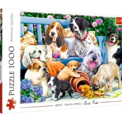 Dogs in the Garden