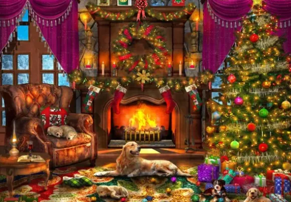 Dominic Davison - Cosy Christmas Room