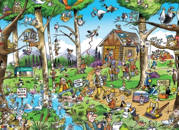 DoodleTown : le Paradis des Ornithologues