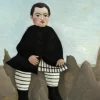 Douanier Rousseau Henri - Henri Rousseau : Garçon sur un Rocher, 1895/1897