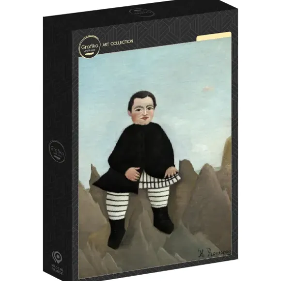 Douanier Rousseau Henri - Henri Rousseau : Garçon sur un Rocher, 1895/1897