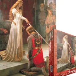 Edmung Blair Leighton - L'Adoubement