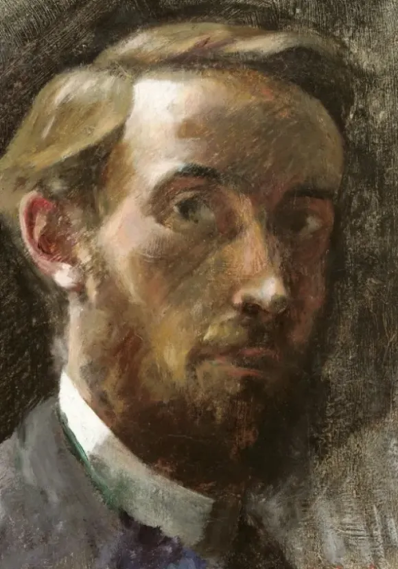 Edouard Vuillard : Autoportrait à l'Age de 21 ans, 1889