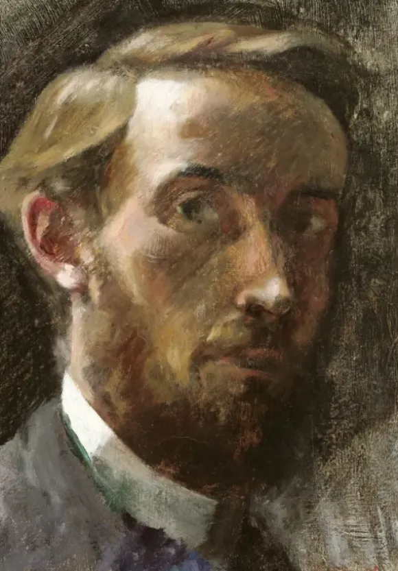 Edouard Vuillard : Autoportrait à l'Age de 21 ans, 1889