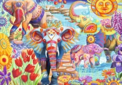 Elephants in the Garden