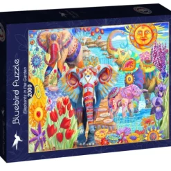 Elephants in the Garden