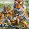 Famille de Tigres