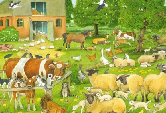 Familles d'Animaux à la Ferme