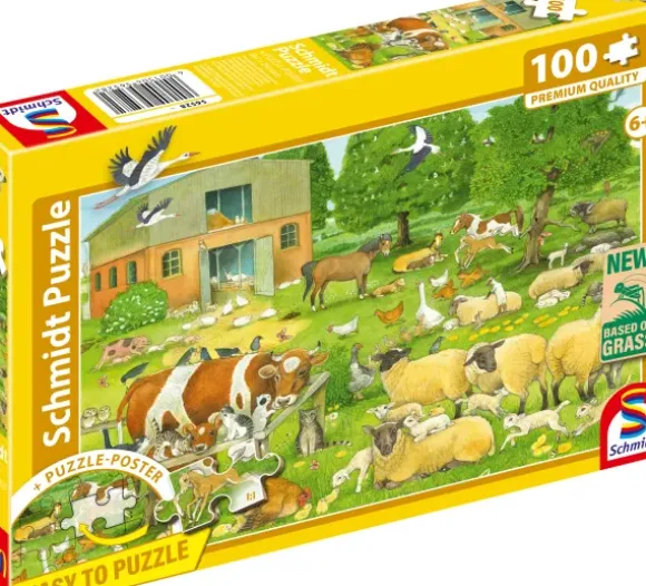 Familles d'Animaux à la Ferme