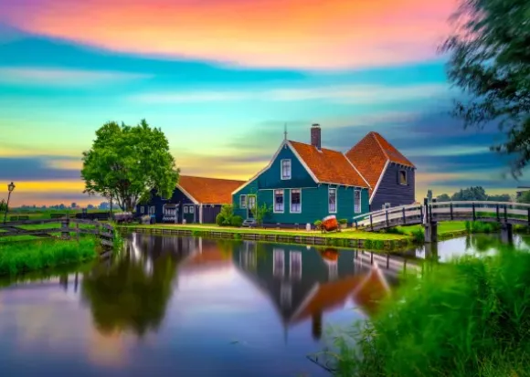Ferme aux Pays-Bas
