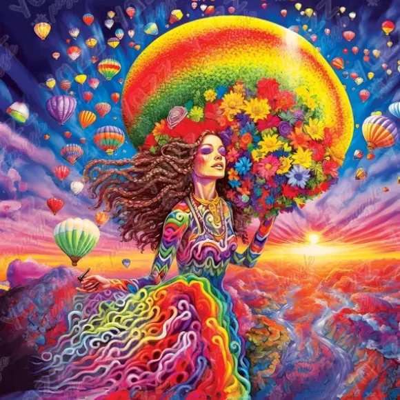 Fly With Flowers