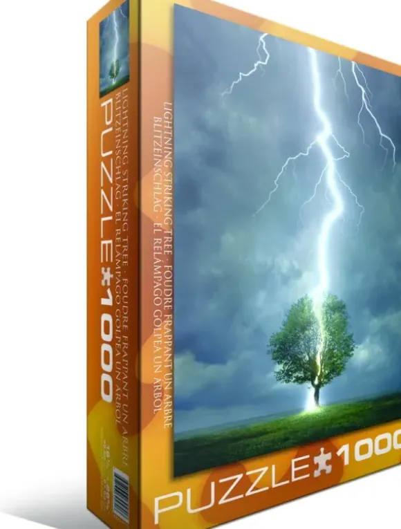 Foudre frappant un arbre