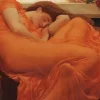 Frederic Leighton - Flaming June - Détail