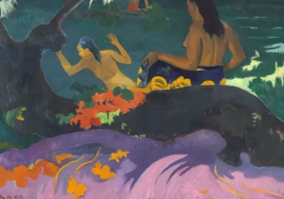 Gauguin Paul - Paul Gauguin : Fatata te Miti (Par la Mer), 1892
