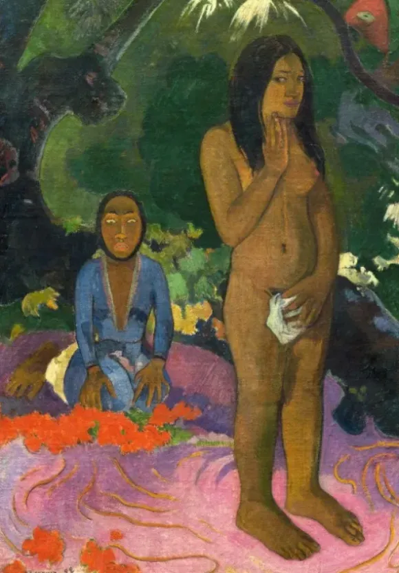 Gauguin Paul - Paul Gauguin : Parau na te Varua ino (Mots du Diable), 1892