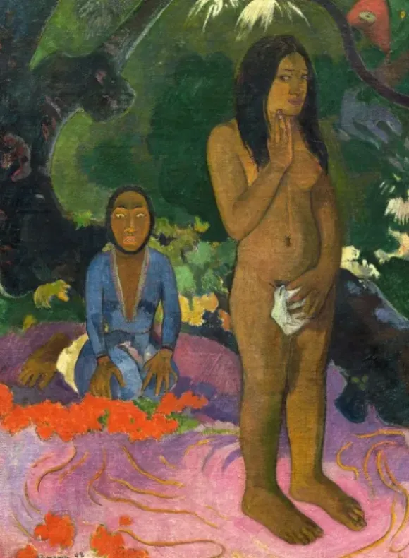 Gauguin Paul - Paul Gauguin : Parau na te Varua ino (Mots du Diable), 1892