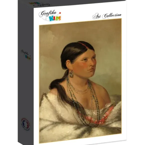 George Catlin : Femme Aigle - Shawano, 1830