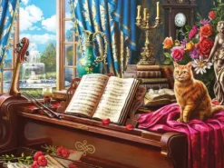 Grand Piano Cat