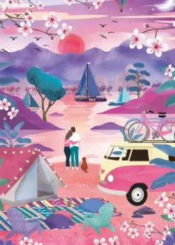 Heln.illustration - Escapade Printanière
