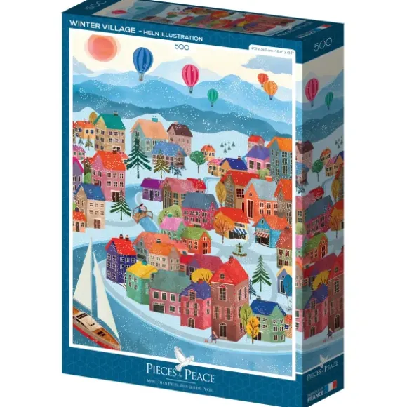 Heln.illustration - Village d'Hiver