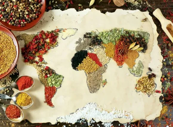 Herbal World Map