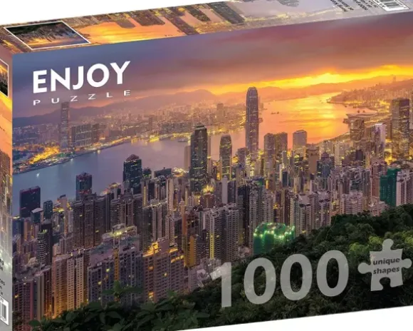 Hong Kong au Lever du Soleil