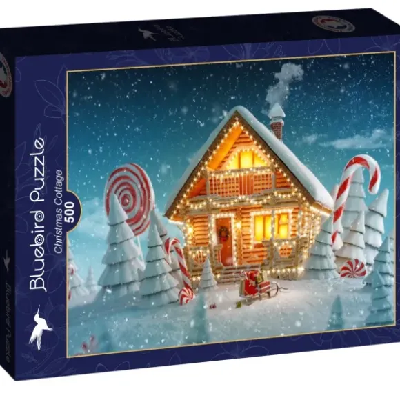 Illuminated Christmas Cottage