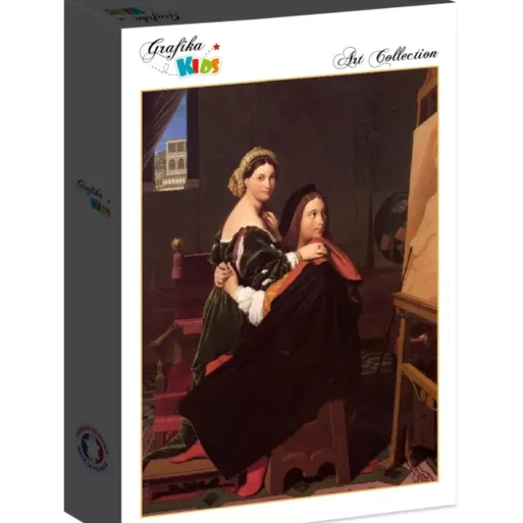 Ingres Jean-Auguste-Dominique - Jean-Auguste-Dominique Ingres : Raphaël et la Fornarina, 1814