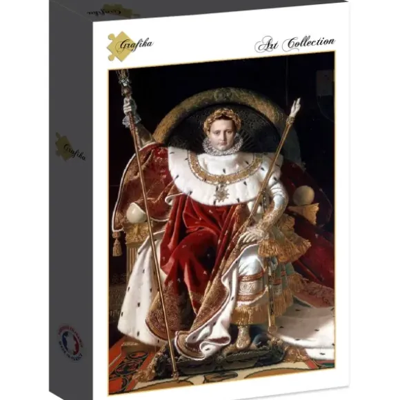 Ingres Jean-Auguste-Dominique - Jean-Auguste-Dominique Ingres : Napoléon sur le trône impérial, 1806