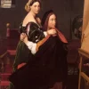 Ingres Jean-Auguste-Dominique - Jean-Auguste-Dominique Ingres : Raphaël et la Fornarina, 1814