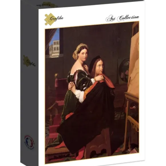 Ingres Jean-Auguste-Dominique - Jean-Auguste-Dominique Ingres : Raphaël et la Fornarina, 1814