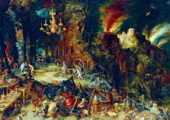 Jan Brueghel the Elder - Allegory of Fire, 1608