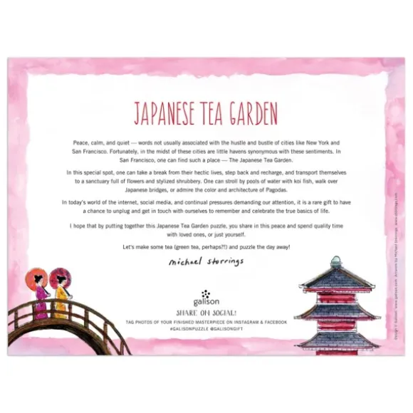 Jardin de Thé Japonais - Puzzle 300 Pièces
